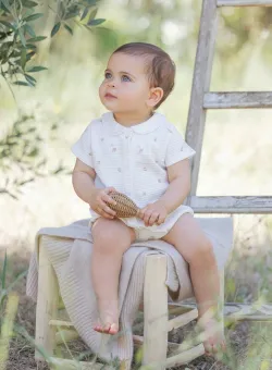 Tartine et Chocolat salopete bebelusi din bumbac