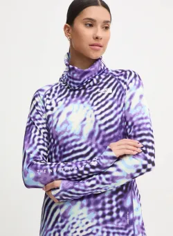 The North Face longsleeve funcțional Baselayer Dragline culoarea violet, NF0A7ZLO37O1