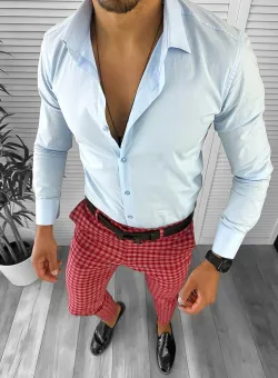 Tinuta barbati smart casual Pantaloni + Camasa 12711