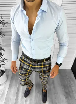 Tinuta barbati smart casual Pantaloni + Camasa 12815