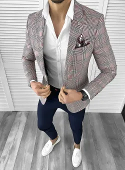 Tinuta barbati smart casual Pantaloni + Camasa + Sacou 10287
