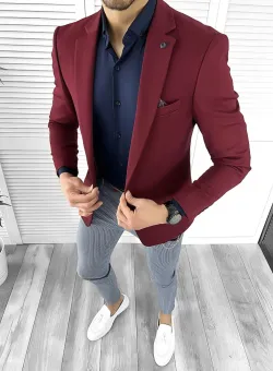 Tinuta barbati smart casual Pantaloni + Camasa + Sacou 10499