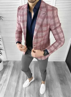 Tinuta barbati smart casual Pantaloni + Camasa + Sacou 10529