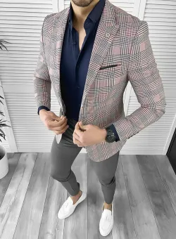 Tinuta barbati smart casual Pantaloni + Camasa + Sacou 10533