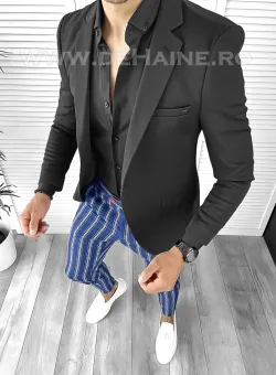 Tinuta barbati smart casual Pantaloni + Camasa + Sacou B8473