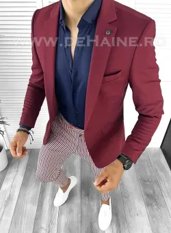 Tinuta barbati smart casual Pantaloni + Camasa + Sacou B8761
