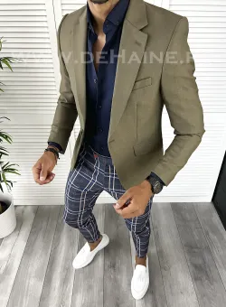 Tinuta barbati smart casual Pantaloni + Camasa + Sacou B9260
