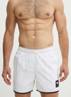 Tommy Jeans pantaloni scurți de baie culoarea alb UM0UM03149