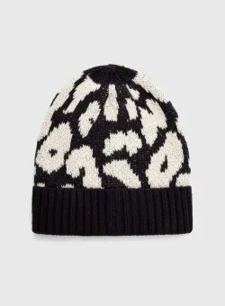 United Colors of Benetton caciula copii culoarea negru, din tesatura neteda