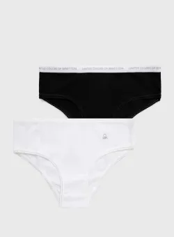 United Colors of Benetton Chiloți copii culoarea alb