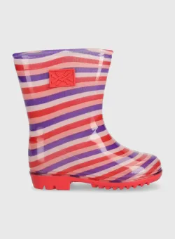 United Colors of Benetton cizme copii culoarea rosu