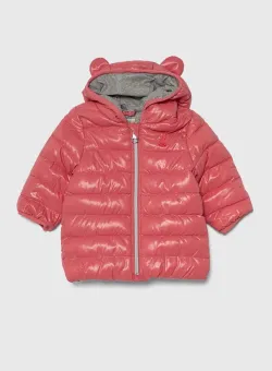 United Colors of Benetton geaca bebe culoarea roz