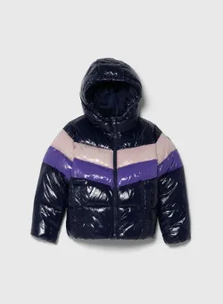 United Colors of Benetton geaca copii culoarea albastru marin