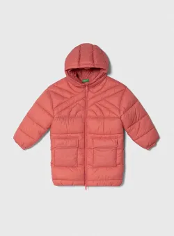 United Colors of Benetton geaca copii culoarea violet