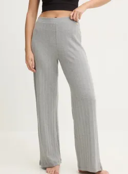 United Colors of Benetton pantaloni de pijama femei, culoarea gri, 3MUD3F03Q
