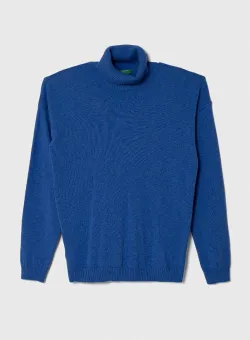 United Colors of Benetton pulover pentru copii din amestec de lana light