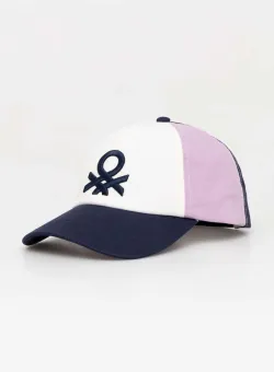 United Colors of Benetton șapcă din bumbac pentru copii culoarea violet, modelator