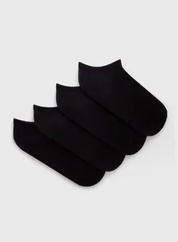 United Colors of Benetton sosete copii 4-pack culoarea negru