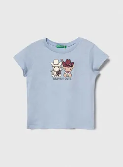 United Colors of Benetton tricou de bumbac pentru copii