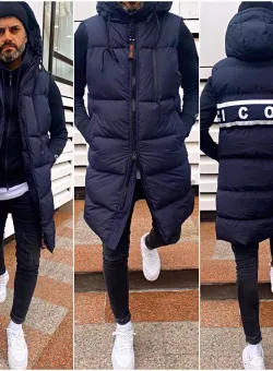 Vesta barbati bleumarin B7670 Z10b