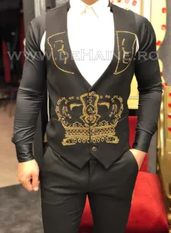 Vesta barbati eleganta pentru evenimente B5788 15-4.3