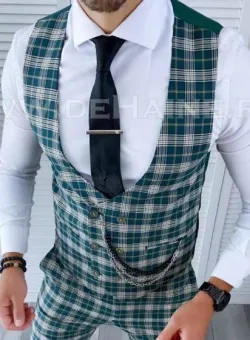 Vesta barbati eleganta slim fit 12380 e261-4