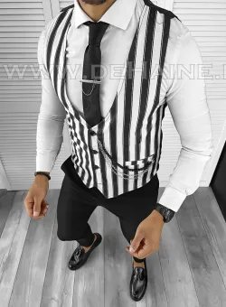 Vesta barbati eleganta slim fit B8066 Q1-3