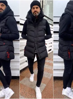 Vesta barbati neagra B7668 117-3