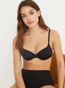 women'secret sutien BEAUTIFUL culoarea negru, neted