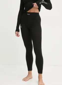 X-Bionic jambiere funcționale Symbio Merino culoarea negru, YPP2W24W