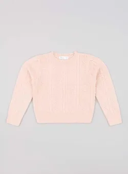 zippy pulover copii culoarea roz, light
