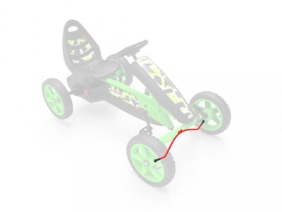Ax directie pentru Kart, Rally rosu