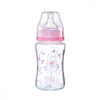 Biberon anti-colici Baby Ono cu tetina din silicon 240 ml 0 luni+