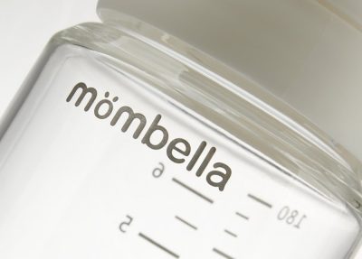 Biberon anti-colici Mombella 180 ml cu tetina din silicon S, flux lent 0-3 luni Old Rose