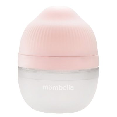 Biberon Anticolici Mombella Brest-Like 120ml Tetina S flux lent 100 Silicon Old Roze