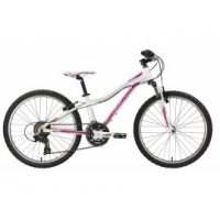 Bicicleta copii 9-12 ani, 24 inch, Senza Deep Violet Aqua Teal Pearl White, Silverback S79SB201567B