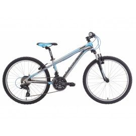 Bicicleta copii 9-12 ani, 24 inch, Spyke Scuba Bleu Citrus Orange Electric Blue, Silverback S74SB201566A