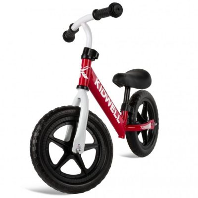 Bicicleta de echilibru fara pedale Kidwell Rebel Red reglabila