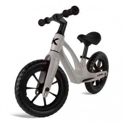 Bicicleta fara pedale, cadru magneziu, roti EVA, Kidwell Vito Gri