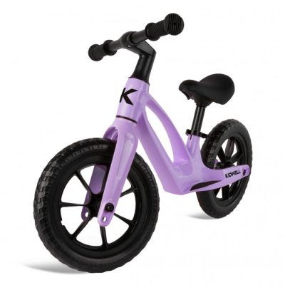 Bicicleta fara pedale, cadru magneziu, roti EVA, Kidwell Vito Violet