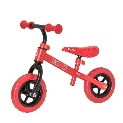 Bicicleta fara pedale, Evo, 10 inch, Rosu