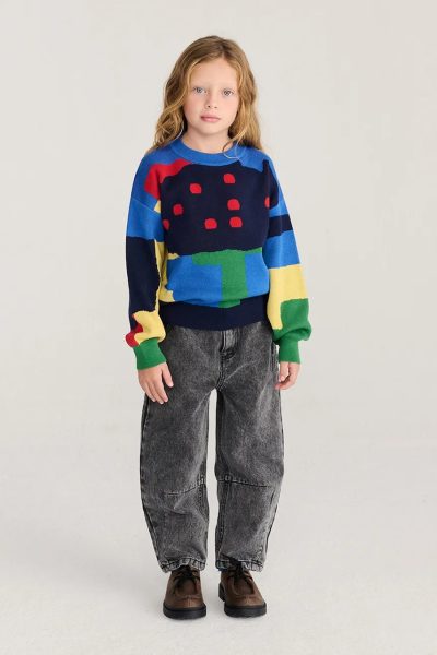 Bobo Choses  blugi barrel pentru copii Beast