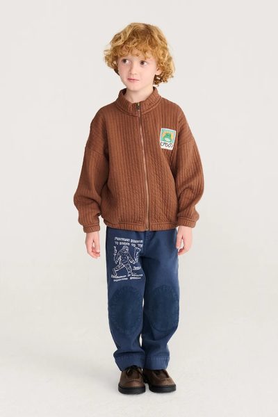 Bobo Choses  pantaloni pentru copii din bumbac Mr. Footish