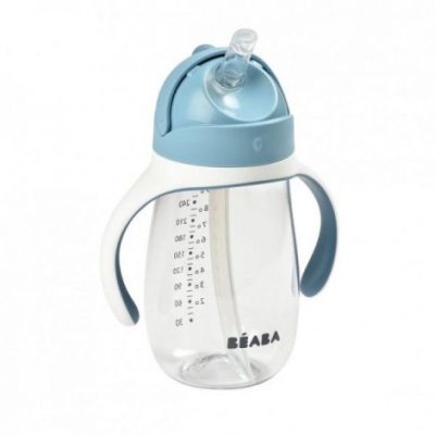 Cana cu pai 300ml - Albastru