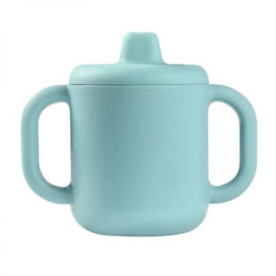 Cana de antrenament silicon Beaba Blue