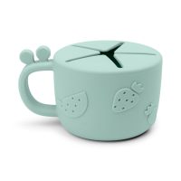 Cana din silicon pentru gustari Done by Deer Raffi Albastru