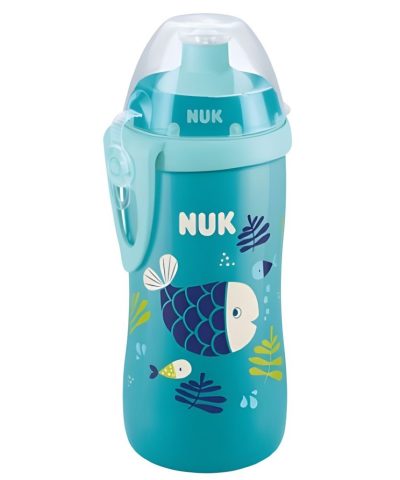Cana Nuk Junior Color Change 300 ml Albastru Peste