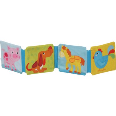 Carte textila cu sunete - zornait, chitait, fosnet, pentru bebelusi si toddleri