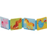 Carte textila cu sunete - zornait, chitait, fosnet, pentru bebelusi si toddleri