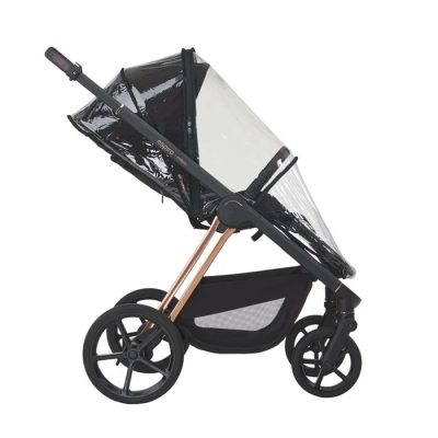 Carucior 2 in 1 pentru copii Espiro Miloo Bej 0-22 kg, premium, sezut reversibil, maner telescopic, accesorii incluse